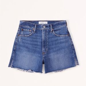 High Rise 4” Mom Denim Shorts